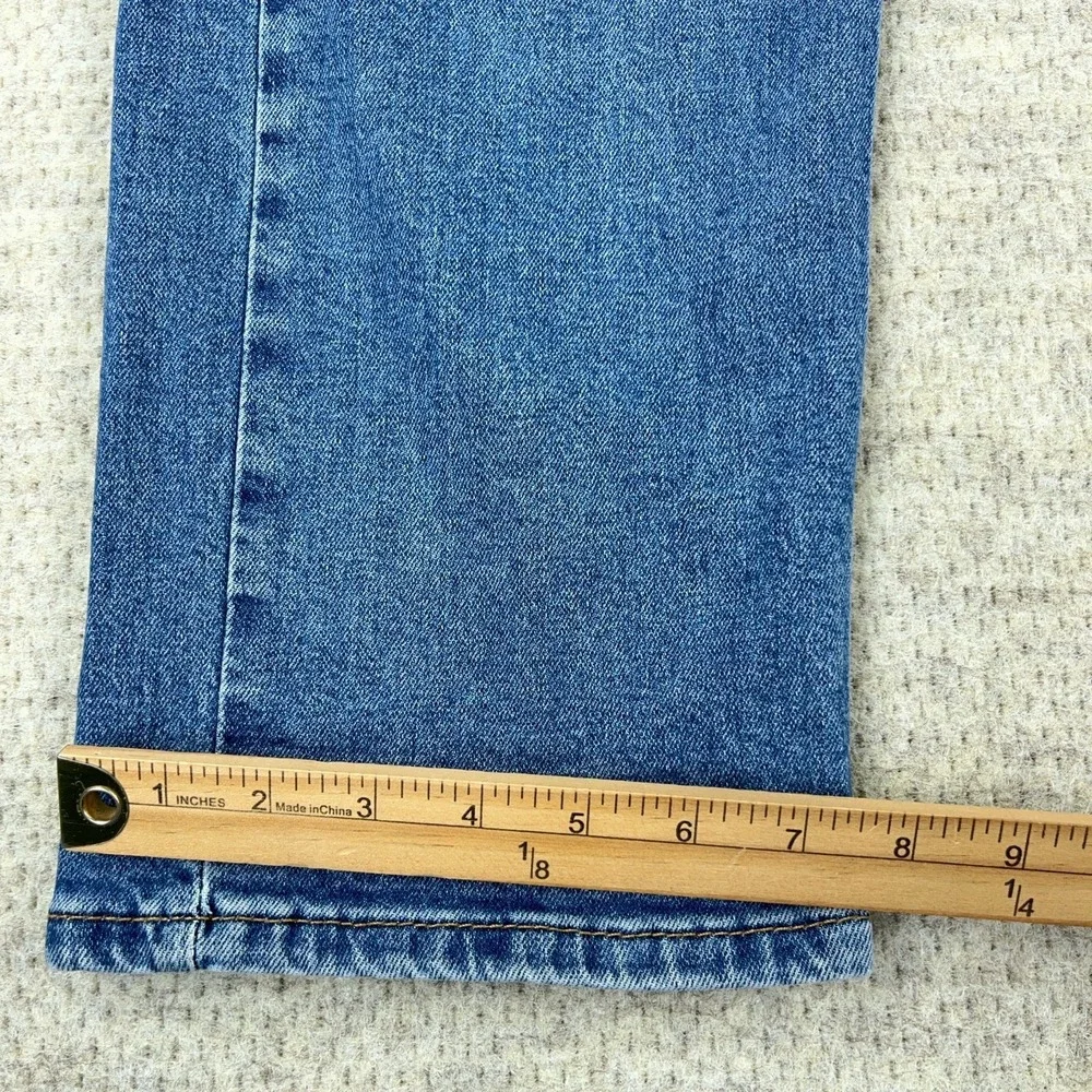 Levis‎ 505 Jeans Men 36x30 Straight Leg Regular Fit Med Wash Work Pants Faded A8
